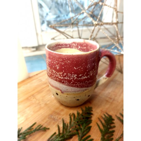 Tasse groß mit Punkten